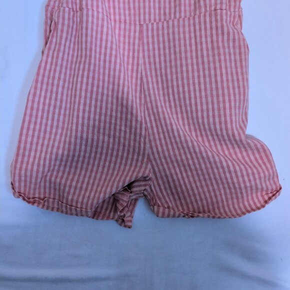 Cotton On Pink Striped Romper Jumpsuit Size L‎ - Picture 5 of 10